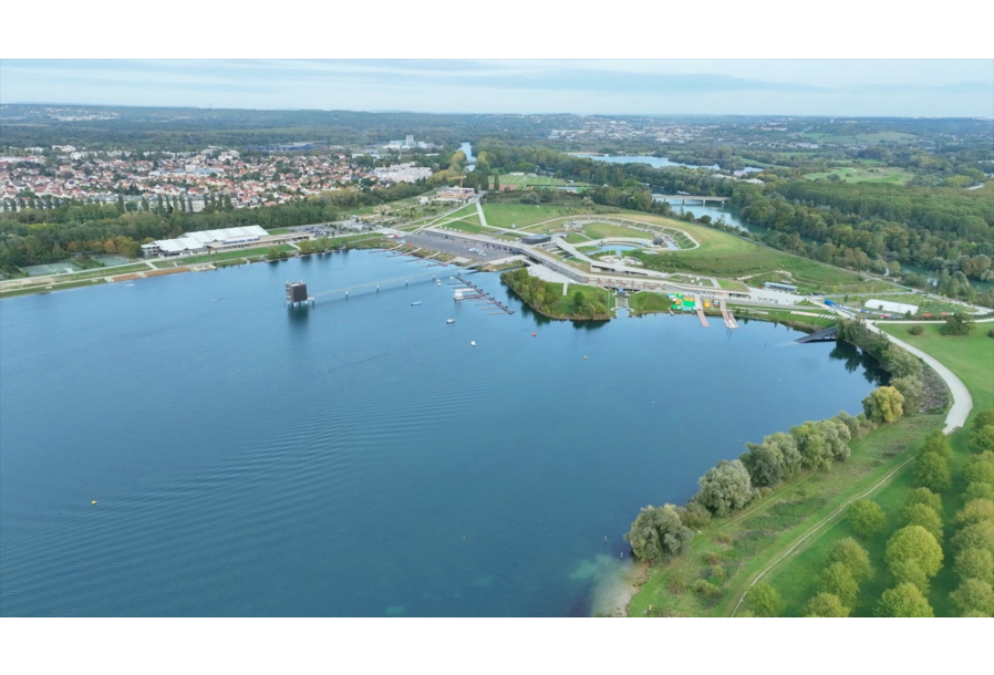 Stade nautique olympique d'Ilde de France à  Vaires-sur-Marne (77) -#parisJO2004